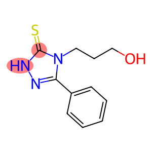 3-(3-phenyl-5-sulfanyl-4H-1,2,4-triazol-4-yl)propan-1-ol