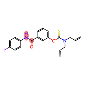 O-{3-[(4-iodoanilino)carbonyl]phenyl} diallylthiocarbamate