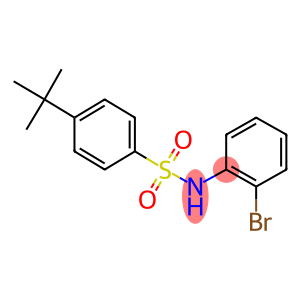 N-(2-bromophenyl)-4-tert-butylbenzenesulfonamide