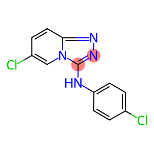 6-chloro-N-(4-chlorophenyl)[1,2,4]triazolo[4,3-a]pyridin-3-amine