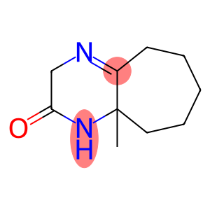 2H-Cycloheptapyrazin-2-one, 1,3,5,6,7,8,9,9a-octahydro-9a-methyl-