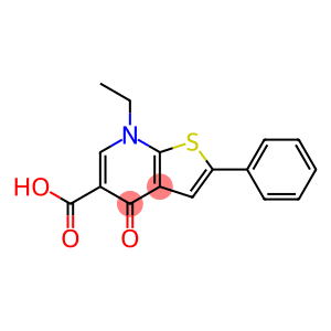 7-ETHYL-4-OXO-2-PHENYL-4,7-DIHYDROTHIENO[2,3-B]PYRIDINE-5-CARBOXYLIC ACID