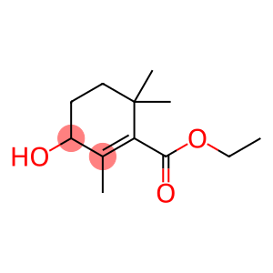 1-Cyclohexene-1-carboxylic acid, 3-hydroxy-2,6,6-trimethyl-, ethyl ester