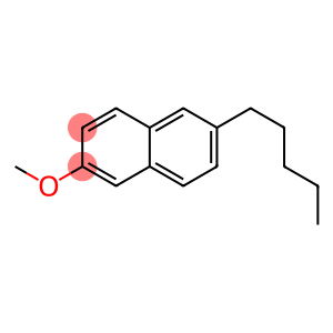 Naphthalene, 2-methoxy-6-pentyl-