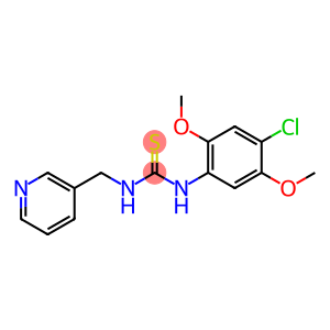 1-(4-chloro-2,5-dimethoxyphenyl)-3-(pyridin-3-ylmethyl)thiourea