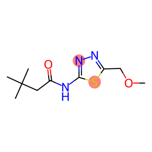 N-[5-(methoxymethyl)-1,3,4-thiadiazol-2-yl]-3,3-dimethylbutanamide