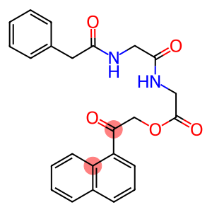 2-(1-naphthyl)-2-oxoethyl ({[(phenylacetyl)amino]acetyl}amino)acetate