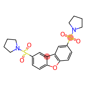 1-{[8-(1-pyrrolidinylsulfonyl)dibenzo[b,d]furan-2-yl]sulfonyl}pyrrolidine