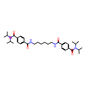N~1~-[6-({4-[(diisopropylamino)carbonyl]benzoyl}amino)hexyl]-N~4~,N~4~-diisopropylterephthalamide