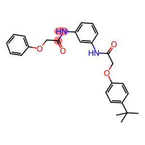 2-(4-tert-butylphenoxy)-N-{3-[(phenoxyacetyl)amino]phenyl}acetamide