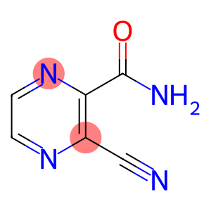 Pyrazinecarboxamide, 3-cyano- (9CI)