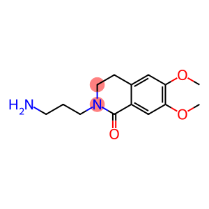 1(2H)-Isoquinolinone, 2-(3-aminopropyl)-3,4-dihydro-6,7-dimethoxy-