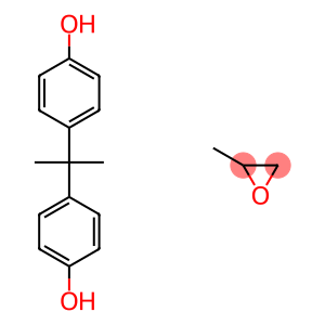 4-[2-(4-hydroxyphenyl)propan-2-yl]phenol: 2-methyloxirane