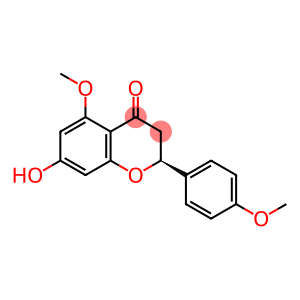 4H-1-Benzopyran-4-one, 2,3-dihydro-7-hydroxy-5-methoxy-2-(4-methoxyphenyl)-, (2S)-