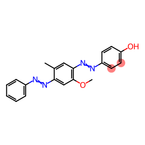 Phenol, 4-(2-(2-methoxy-5-methyl-4-(2-phenyldiazenyl)phenyl)diazenyl)-