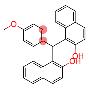 1-[(2-hydroxy-1-naphthalenyl)-(4-methoxyphenyl)methyl]-2-naphthalenol