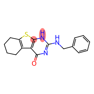 2-(苄基氨基)-5,6,7,8-四氢苯并[4,5]噻吩并[2,3-D]嘧啶-4(3H)-酮