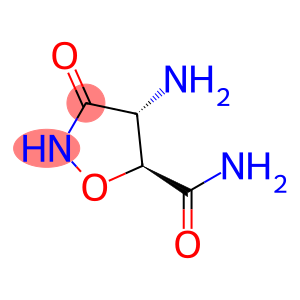 5-Isoxazolidinecarboxamide,4-amino-3-oxo-,trans-(9CI)