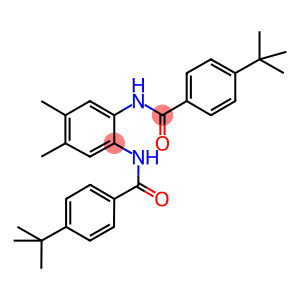 4-tert-butyl-N-{2-[(4-tert-butylbenzoyl)amino]-4,5-dimethylphenyl}benzamide