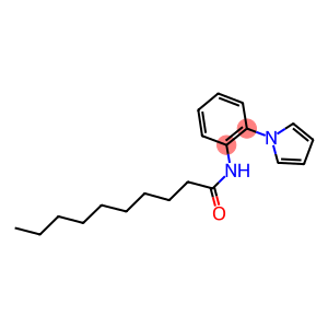 N-[2-(1H-pyrrol-1-yl)phenyl]decanamide