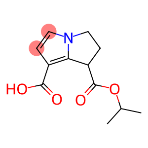isopropyl 1,2-dihydro-3H-pyrrolo[1,2-a]pyrrole-1-carboxylate-7-carboxylic acid