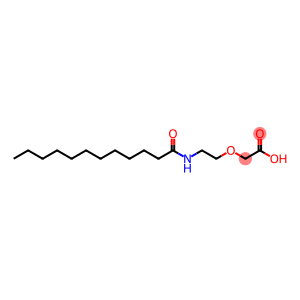 Acetic acid, 2-[2-[(1-oxododecyl)amino]ethoxy]-