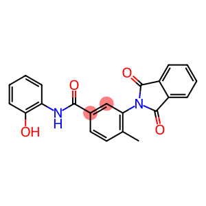 3-(1,3-dioxo-1,3-dihydro-2H-isoindol-2-yl)-N-(2-hydroxyphenyl)-4-methylbenzamide