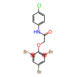 N-(4-chlorophenyl)-2-(2,4,6-tribromophenoxy)acetamide