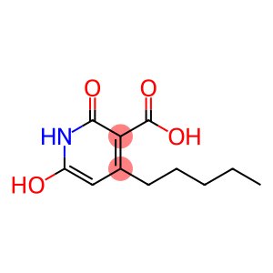 3-Pyridinecarboxylic acid, 1,2-dihydro-6-hydroxy-2-oxo-4-pentyl-