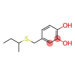 1,2-Benzenediol, 4-[[(1-methylpropyl)thio]methyl]-