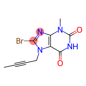 8-溴-7-(2-丁炔基)-3-甲基黄嘌呤