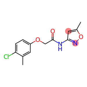 2-(4-chloro-3-methylphenoxy)-N-(5-methylisoxazol-3-yl)acetamide