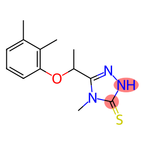 5-[1-(2,3-Dimethylphenoxy)ethyl]-4-methyl-4H-1,2,4-triazole-3-thiol