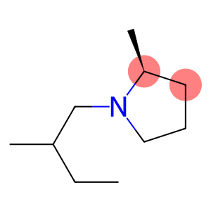 Pyrrolidine, 2-methyl-1-[(2S)-2-methylbutyl]-, (2R)- (9CI)