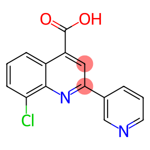 8-chloro-2-(3-pyridyl)-4-quinolinecarboxylic acid