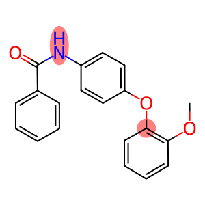 N-[4-(2-methoxyphenoxy)phenyl]benzamide