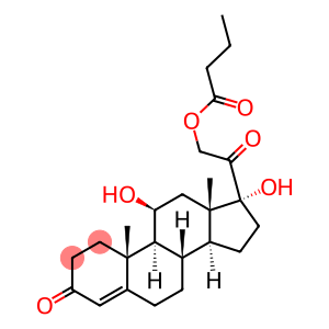 (11β)-11,17-Dihydroxy-21-(1-oxobutoxy)pregn-4-ene-3,20-dione