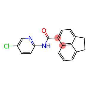 N-(5-chloro-2-pyridinyl)-1,2-dihydro-5-acenaphthylenecarboxamide
