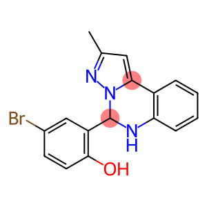 4-bromo-2-(2-methyl-5,6-dihydropyrazolo[1,5-c]quinazolin-5-yl)phenol