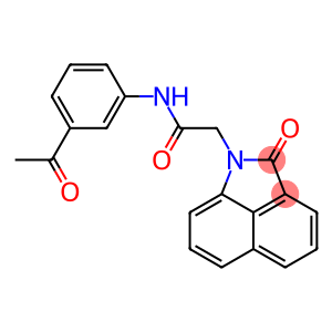 N-(3-acetylphenyl)-2-(2-oxobenzo[cd]indol-1(2H)-yl)acetamide