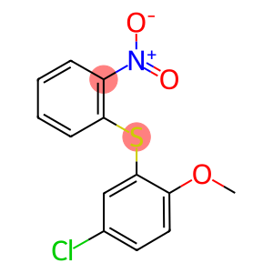 4-chloro-1-methoxy-2-[(2-nitrophenyl)sulfanyl]benzene