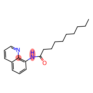 N-(8-quinolinyl)decanamide