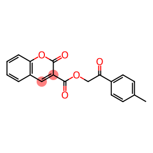 2H-1-Benzopyran-3-carboxylic acid, 2-oxo-, 2-(4-methylphenyl)-2-oxoethyl ester