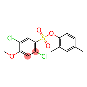 Benzenesulfonic acid, 2,5-dichloro-4-methoxy-, 2,4-dimethylphenyl ester