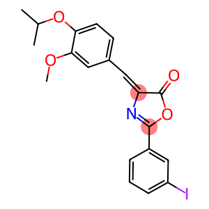 2-(3-iodophenyl)-4-(4-isopropoxy-3-methoxybenzylidene)-1,3-oxazol-5(4H)-one