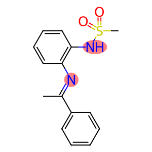 N-{2-[(1-phenylethylidene)amino]phenyl}methanesulfonamide