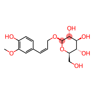 (Z)-3-(3-Methoxy-4-hydroxyphenyl)-2-propenyl β-D-glucopyranoside