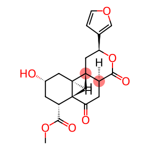 (2S,4aα,6aβ,10aα)-2β-(3-Furyl)dodecahydro-9α-hydroxy-10bβ-methyl-4,6-dioxo-2H-naphtho[2,1-c]pyran-7α-carboxylic acid methyl ester