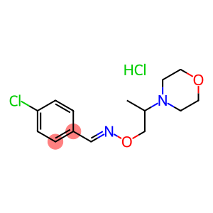 (E)-4-Chlorobenzaldehyde O-[2-(4-morpholinyl)propyl]oxime monohydrochloride