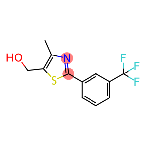 5-Thiazolemethanol, 4-methyl-2-[3-(trifluoromethyl)phenyl]-